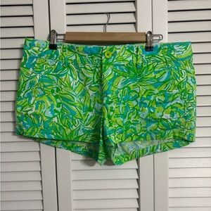 Lily Pulitzer green and blue size 12 shorts